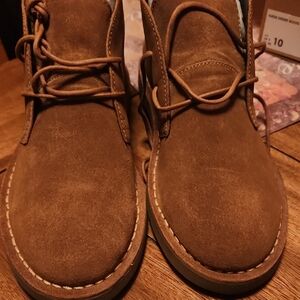 J. Crew Tan Suede Chukka Boots